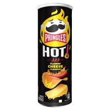 PRINGLES HOT FLAMIN 165GR