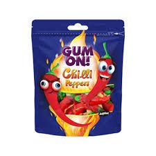 GUM ON CHILLI PEPPERS 80G