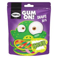 GUM ON SOUR ΦΙΔΑΚΙΑ 80G ΚΑΡΑΜΕΛΕΣ