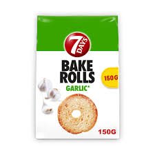 7DAYS BAKE ROLLS GARLIC 150GR