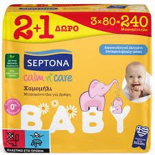 SEPTONA ΜΩΡΟ/ΝΤΗΛΑ CALM AND CARE 3X80(2+1)
