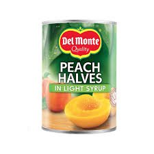 ALEXANDER PEACH HALVES IN LIGHT SYRUP 820G