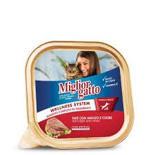 MIGLIOR ΓΑΤΑ WITH BEEF AND HEART 100G