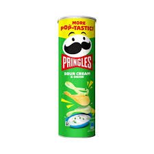PRINGLES SOUR & CREAM ONION 165G