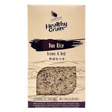SAWAT D JASMINE BROWN &RED RICE 1KG